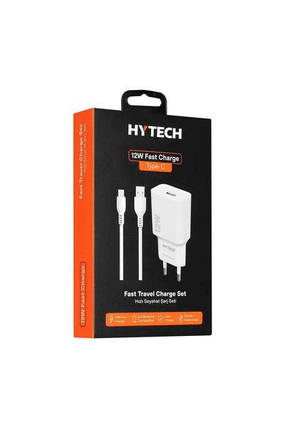 HYTECH  Uyumlu 12W 5V 2,4 A TYPE-C SARJ ALETİ TAKIM