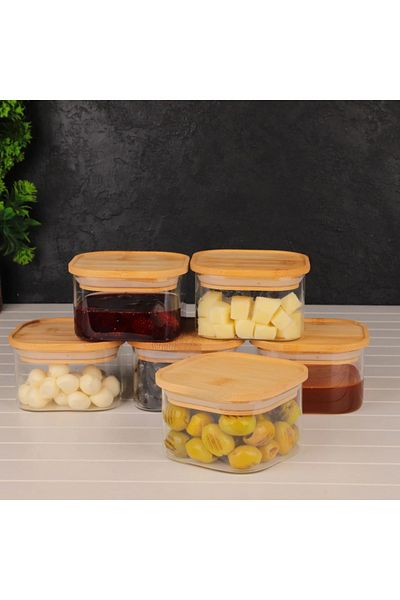 MİEN Mien 6 Pieces Breakfast Vacuum Lid