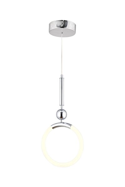 Apliqa Struer Tekli Krom Ledli Modern Koridor, Yatak Odası Salon Sarkıt Led Avize