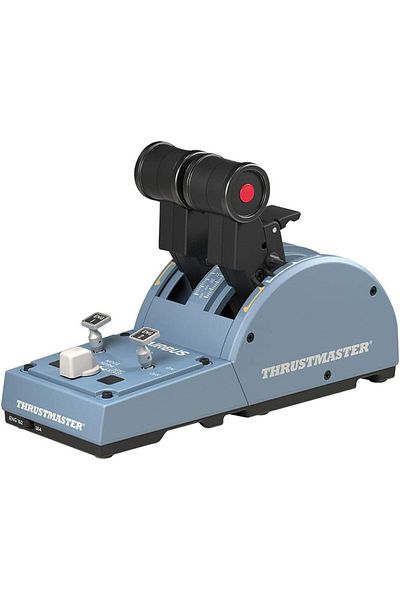Thrustmaster TCA Quadrant Airbus: نسخة طبق الأصل من دواسة الوقود من Airbus، تقنية مغناطيسية، وظائف الطائرات للكمبيوتر الشخصي