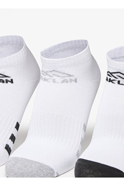 Oaklan by Shoexpress Logo Printed Ankle Length Socks - Set of 5