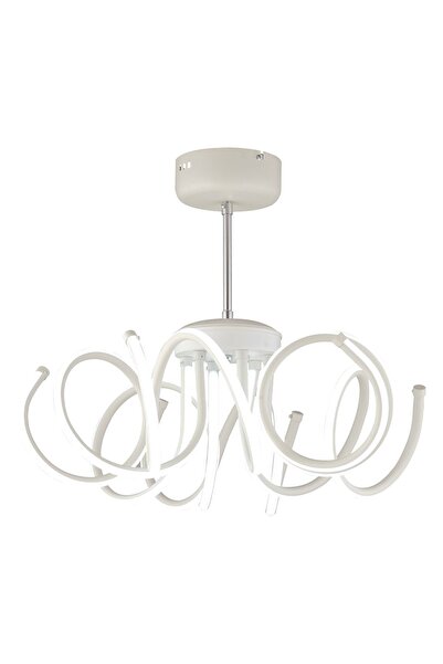 Apliqa Alkent Beyaz Sarkıt 120 Watt Sarkıt Ledli Modern Mutfak Banyo Led Salon Sarkıt Avize