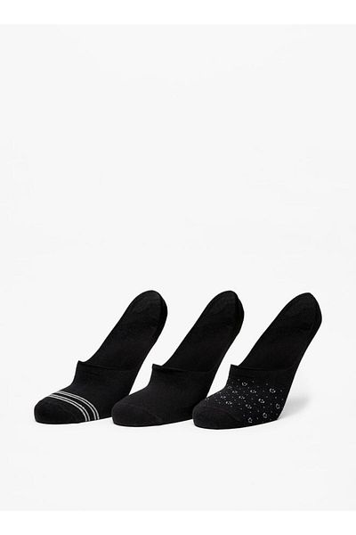 Lee Cooper جوارب متنوعة غير ظاهرة - طقم من 3 قطع