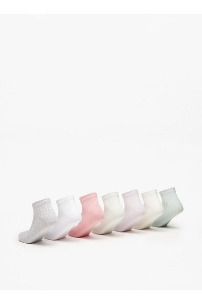 Little Missy Ankle Length Socks - Set of 7