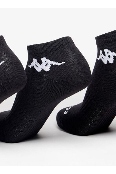 Kappa Logo Detail Ankle Length Sports Socks - Set of 6