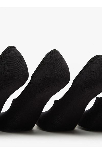 Flora Bella by Shoexpress Solid No Show Socks - Set of 5