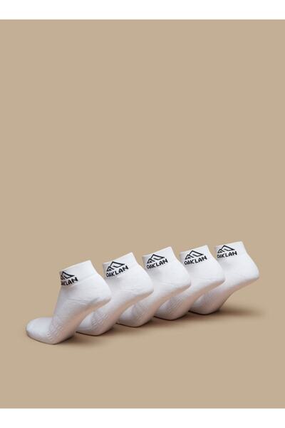 Oaklan by Shoexpress Logo Print Ankle Length Sports Socks - Set of 5