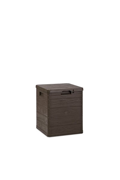 BADEPO Toomax Woody's 90lt Bahçe Depolama Sandığı , Plastik Sandık , Bahçe Do...