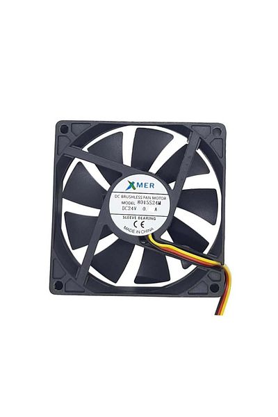 Arduino 24V 0.19A 3P Fan - 80x80x15mm