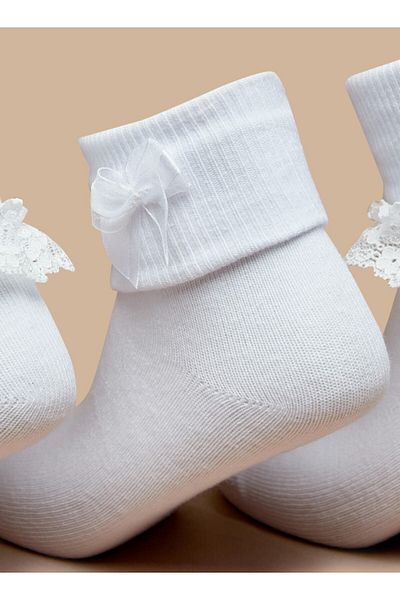 Flora Bella by Shoexpress Assorted Ankle Length Socks - Set of 3