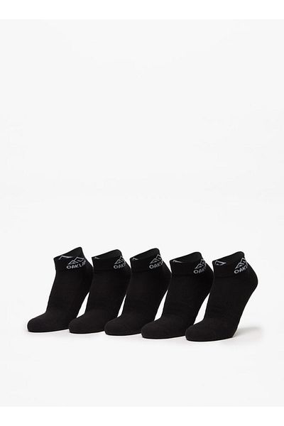 Oaklan by Shoexpress Logo Print Ankle Length Sports Socks - Set of 5