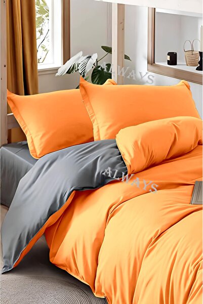 Always Double Sided Double Duvet Cover Set with Elastic Sheet