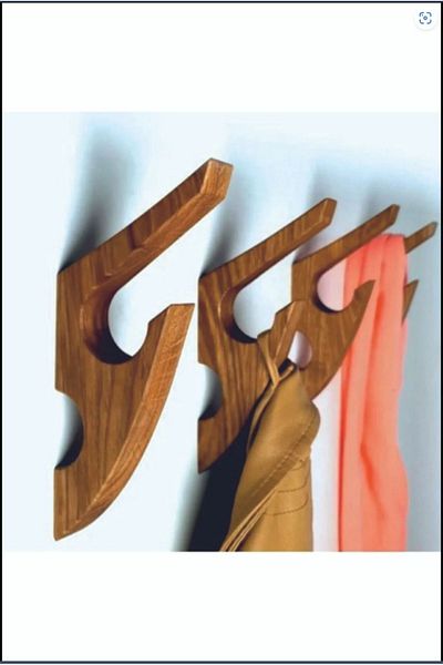 Hagen Wooden Montessori Toilet - 2-Piece Paper Holder Adhesive Beech Wood