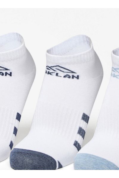 Oaklan by Shoexpress Logo Print Ankle Length Socks - Set of 5