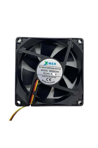 Arduino 24V 0.15A 3P Fan - 80x80x25mm