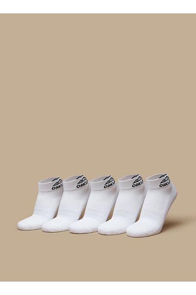 Oaklan by Shoexpress Logo Print Ankle Length Sports Socks - Set of 5