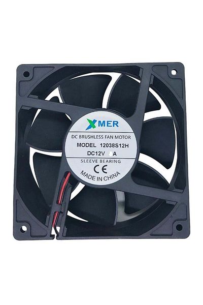 Arduino 12V 0.20A 2P Fan - 120x120x38mm