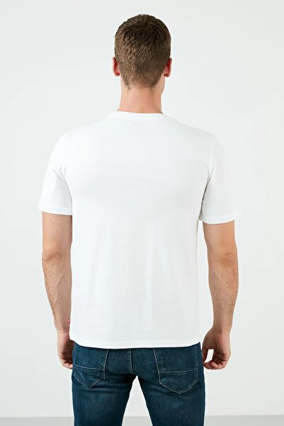 Levi's Men's Sportswear Logo White T-shirt 39636-0043