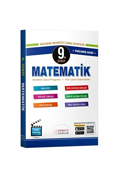 Derece Yayınları Derece 9.sınıf Matematik Set