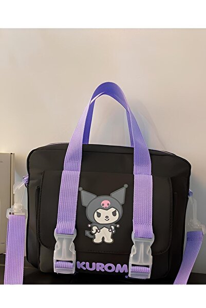 bundle island Geantă Messenger pentru copii cu umăr încrucișat cu figurină Ku...