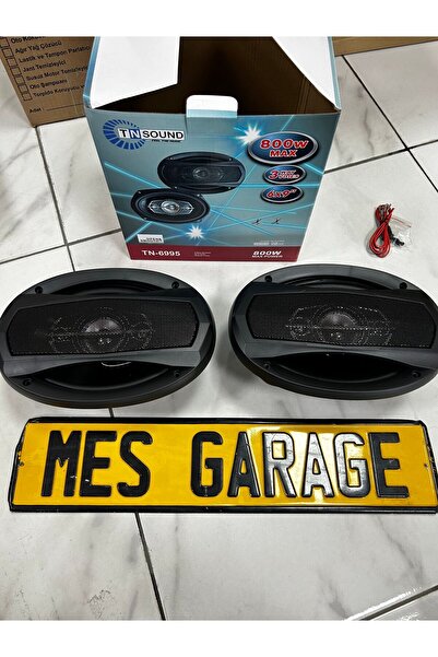 TUNİNG 800W OVAL HOPARLÖR TAKIMI