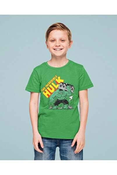 SEDİRLİ Παιδικό καλοκαιρινό μπλουζάκι Hulk Printed Cotton
