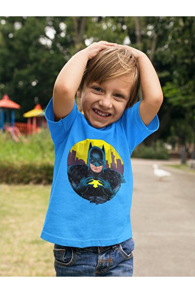 SEDİRLİ Бавовняна футболка з принтом Batman для дітей