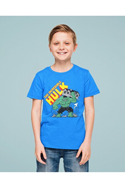 SEDİRLİ Παιδικό καλοκαιρινό μπλουζάκι Hulk Printed Cotton