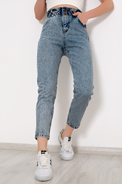 Pantulux Дівчача - 100% бавовна, джинси-бойфренди, еластичний пояс, вузькі джинси