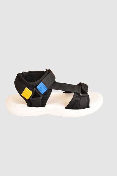 MODAONN Πολύχρωμα αθλητικά σανδάλια Unisex Velcro Flat Sole