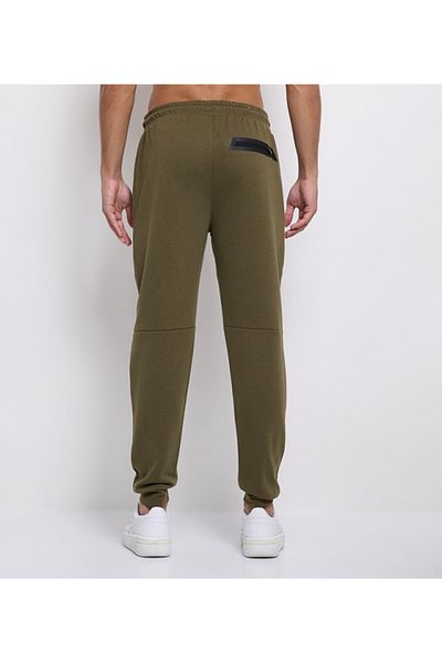 Aeropostale Men's Green Plain Jogger