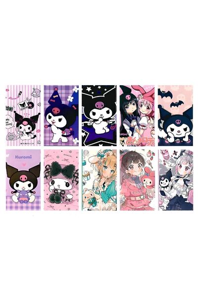 hamiyetkirtasiye Sanrio Kuromi , My Melody , Cinnamaroll Sticker Set