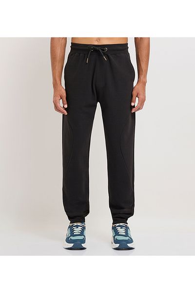 Aeropostale Men's Black Plain Jogger
