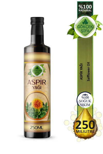 Gökçek Aspir Yağı (SAFFLOWER OİL) 250 Ml.