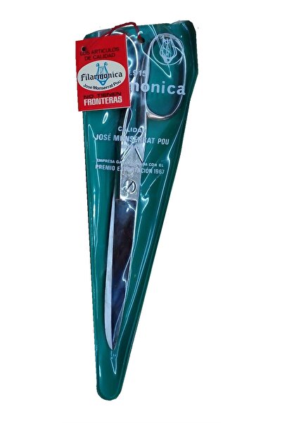 Filarmonica JMP ÖZEL SERİ  1960 ÜRETİMİ EL YAPIMI ÇELİK MAKAS / 7'' ORTA BOY