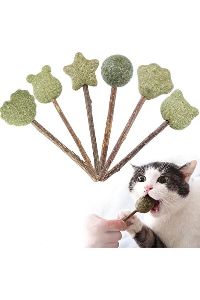 senye لعبة القطط المصاصة مع النعناع البري والماتاتابي (دائرية)