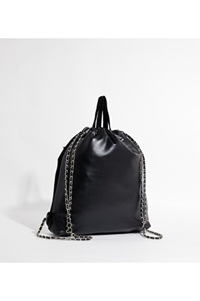 Aeropostale Women's Black Plain Backpack