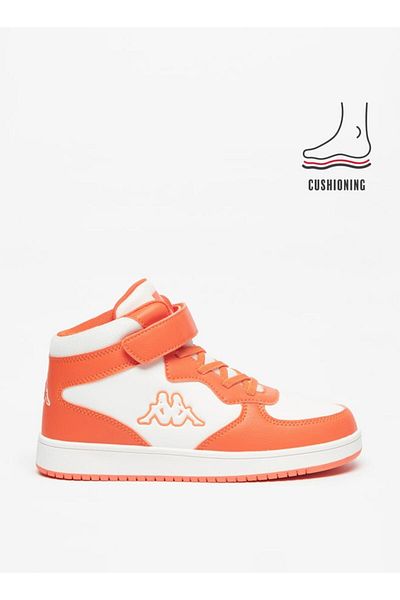 Kappa Boys' Colourblock High Top Sneakers with Cushioning