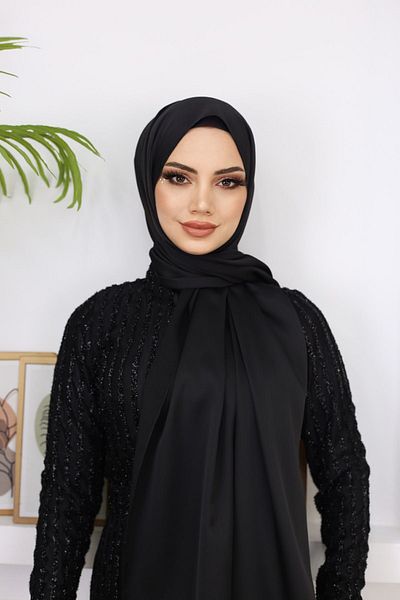 Zerlinda Βραδινό σάλι Kobe Satin (Dubai Silk).