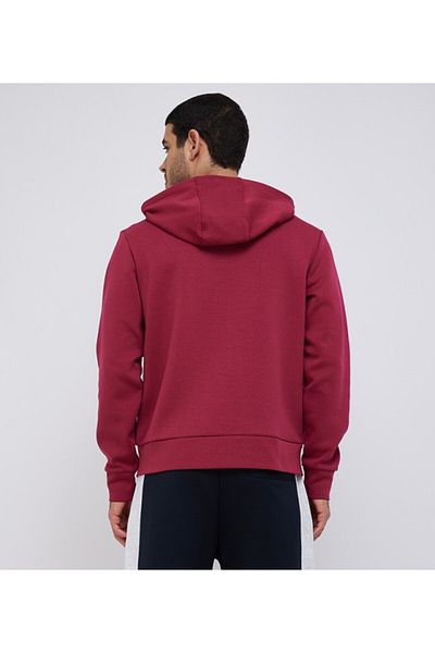 Aeropostale Men's Red Plain Hoodie