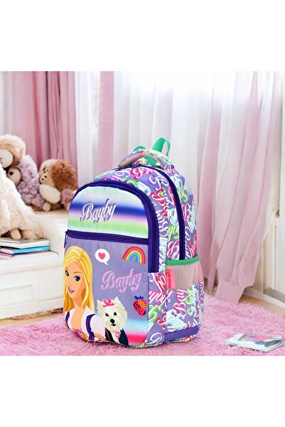 Shopiolog 3 отделения и водоустойчива ортопедична раница за момичета за начал...