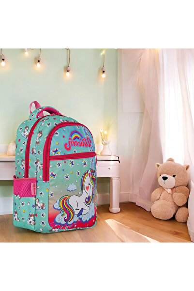 Shopiolog Orthopedic Primary School Girl Backpack - Waterproof, 3 Compartment...