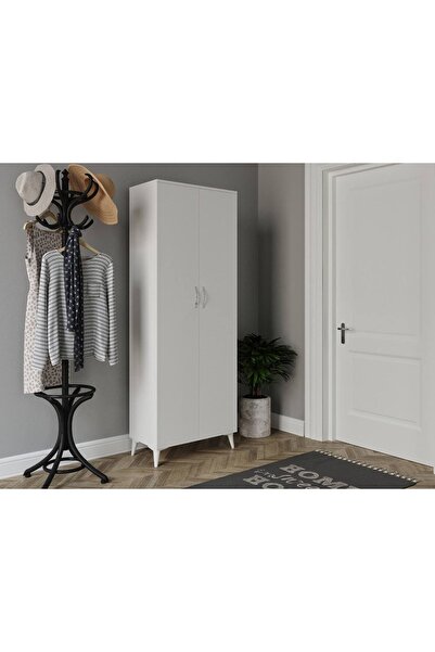 Baby Darling %100 Mdf Venty 8 Bölmeli Ayakkabılık Beyaz