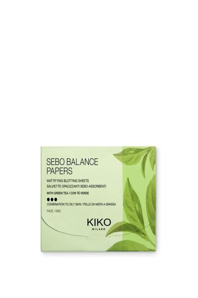 kiko milano Sebo Balance Papers-Matlaştırıcı Ve Yağ Emici Yüz Kağıtları