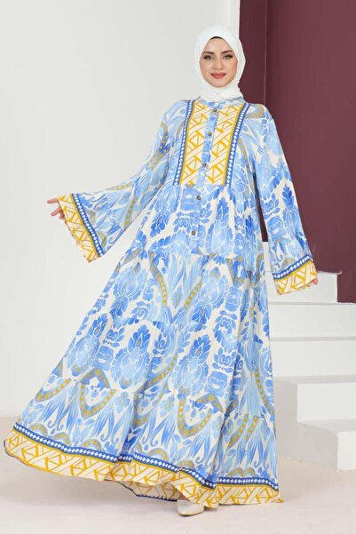 SGS Φόρεμα ΜΠΛΕ Hale Viscose