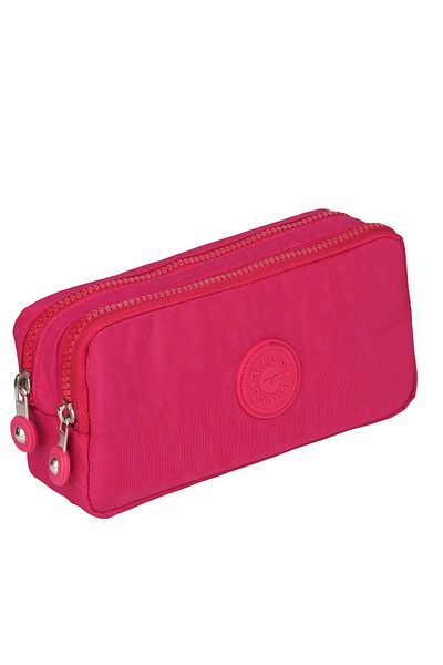 Fiyaka Rlx-124 - Two-Eye Clinker Fabric PINK School and College Bag