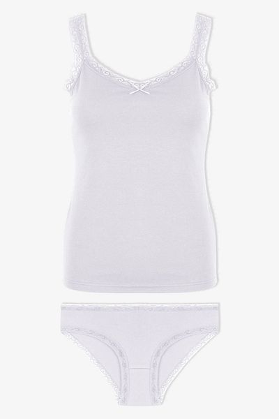 koza iç giyim Women's Lace Detailed Athlete Panties Set
