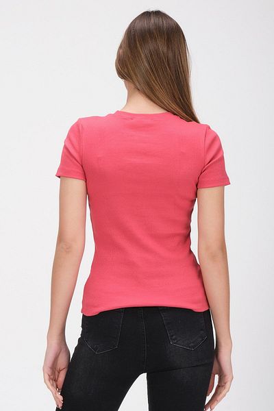 PUNKY CAT Dusty Rose Ολόσωμο Γυναικείο T-shirt Camisole - Κοντομάνικο Basic Μοντέλο