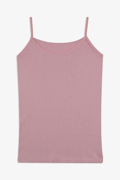 koza iç giyim Women's Openwork Camisole Rope Strap Tank Top