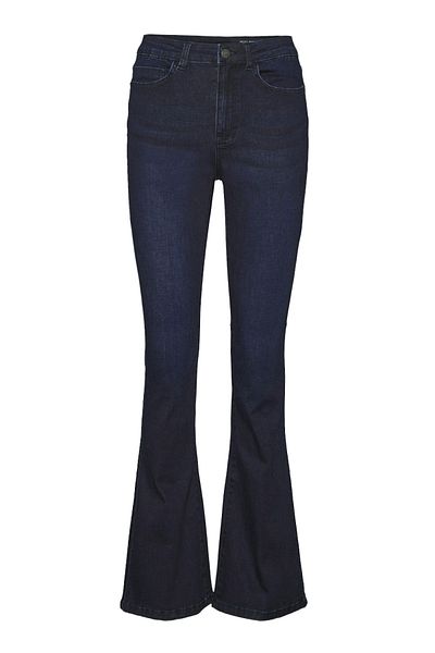 Noisy May Blugi din denim albastru închis pentru femei/fete